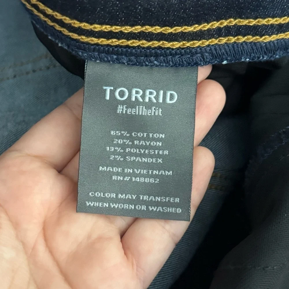 Torrid Lean Jean Skinny High-Rise Jean